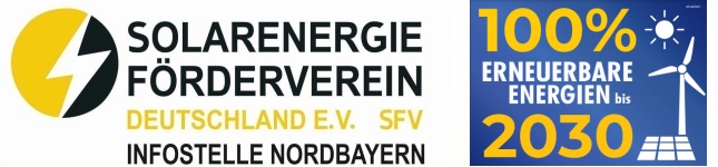 Solarenergie-Förderverein Deutschland e.V. (SFV) - Infostelle Nordbayern Logo